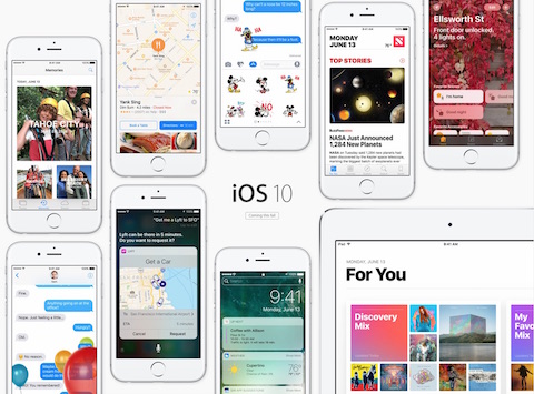 アップルは開発者向けイベント「WWDC2016」にて最新OS「iOS10」を発表