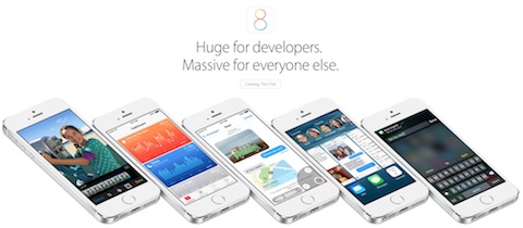 アップルは開発者向けイベント「WWDC 2014」でiOS8を発表！今秋リリース予定