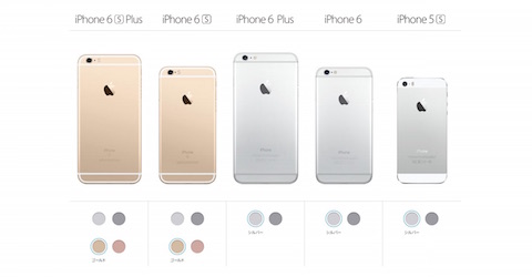 アップルはiPhone6/6 Plusのゴールドを販売終了！人気カラー「ゴールド」はiPhone6s/6s Plusのみ