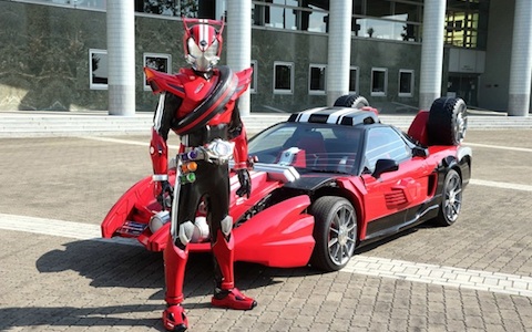 テレビ朝日は10月5日から「仮面ライダードライブ」を放送！シリーズ初の車に乗る仮面ライダー