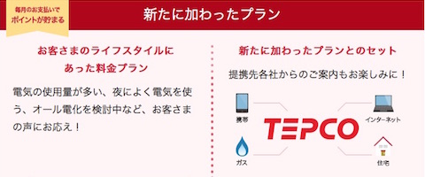 東京電力は4月から始まる「電力小売りの自由化」に向けて新たな料金プランを発表