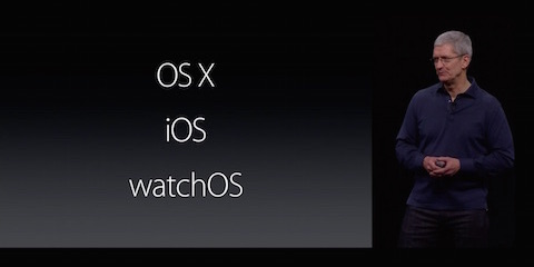 アップルは開発者向けイベント「WWDC2015」にて「iOS」「OS X」「watchOS」などを発表！